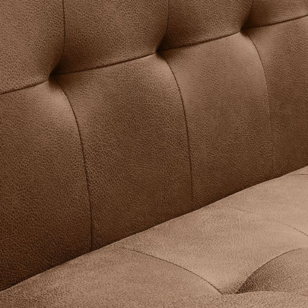 Best Pronto Wonen Eetkamerbank Oro 170 cm microleder bruin