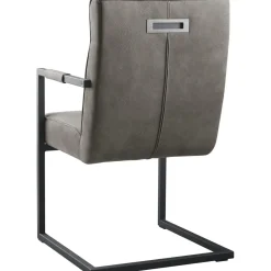 New Pronto Wonen Eetkamerstoel Dantero microvezel antraciet