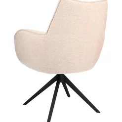 New Pronto Wonen Eetkamerstoel Dordona draaibaar naturel