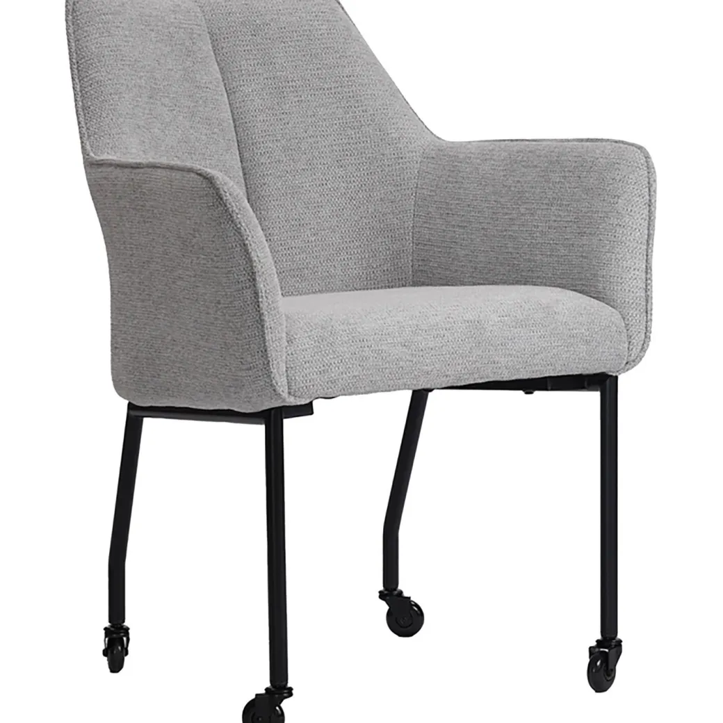 Hot Pronto Wonen Eetkamerstoel Dura grijs