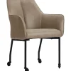 Clearance Pronto Wonen Eetkamerstoel Dura microvezel taupe