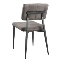 Clearance Pronto Wonen Eetkamerstoel Gento microvezel antraciet