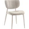 Sale Pronto Wonen Eetkamerstoel Gomba bouclé lichtbruin