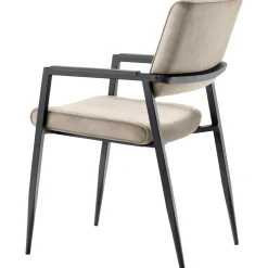 Pronto Wonen Eetkamerstoel Jisca microvezel beige