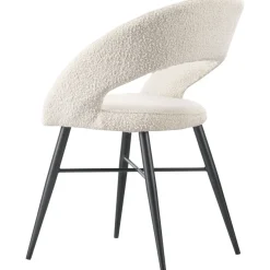 New Pronto Wonen Eetkamerstoel Marasino bouclé ecru