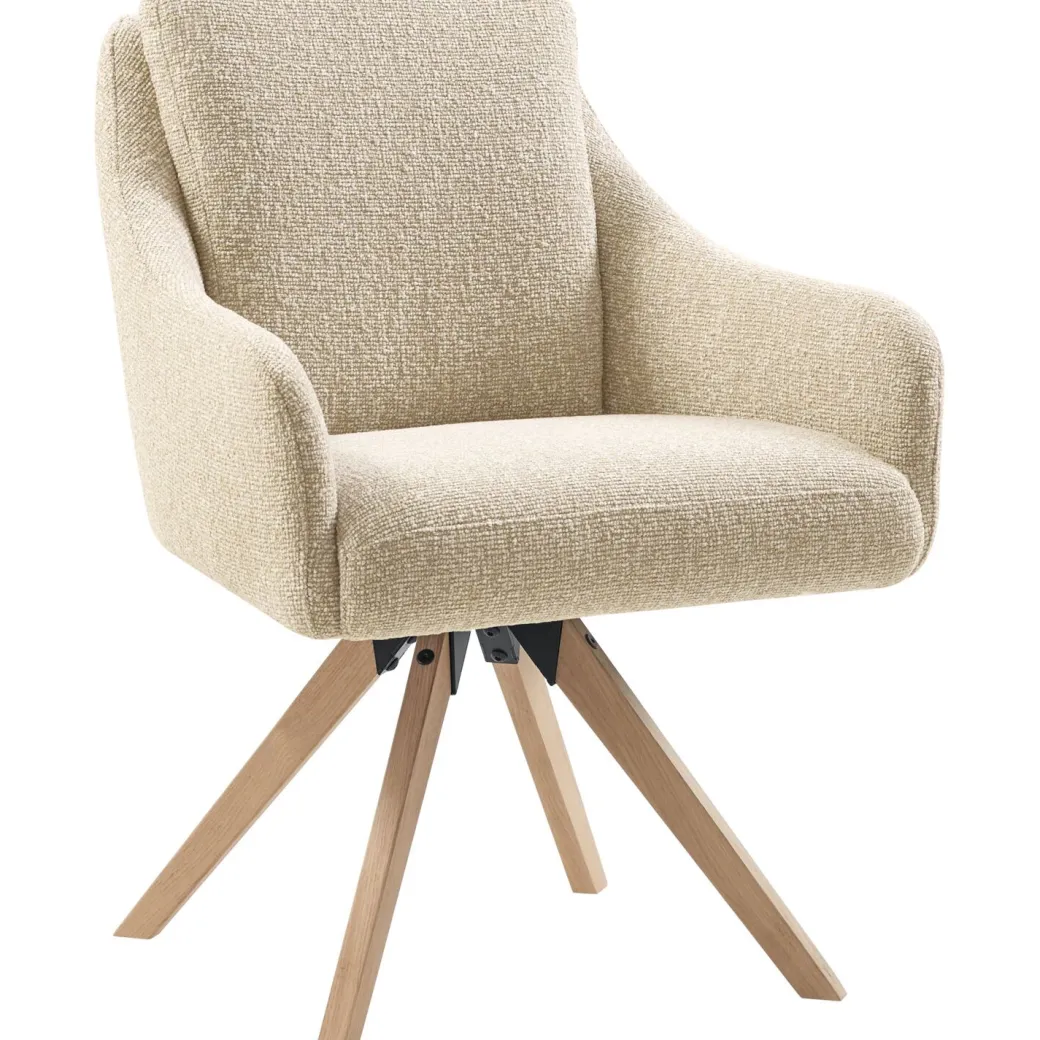 Pronto Wonen Eetkamerstoel Meltina beige