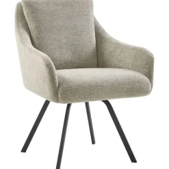 Pronto Wonen Eetkamerstoel Meltina grijs