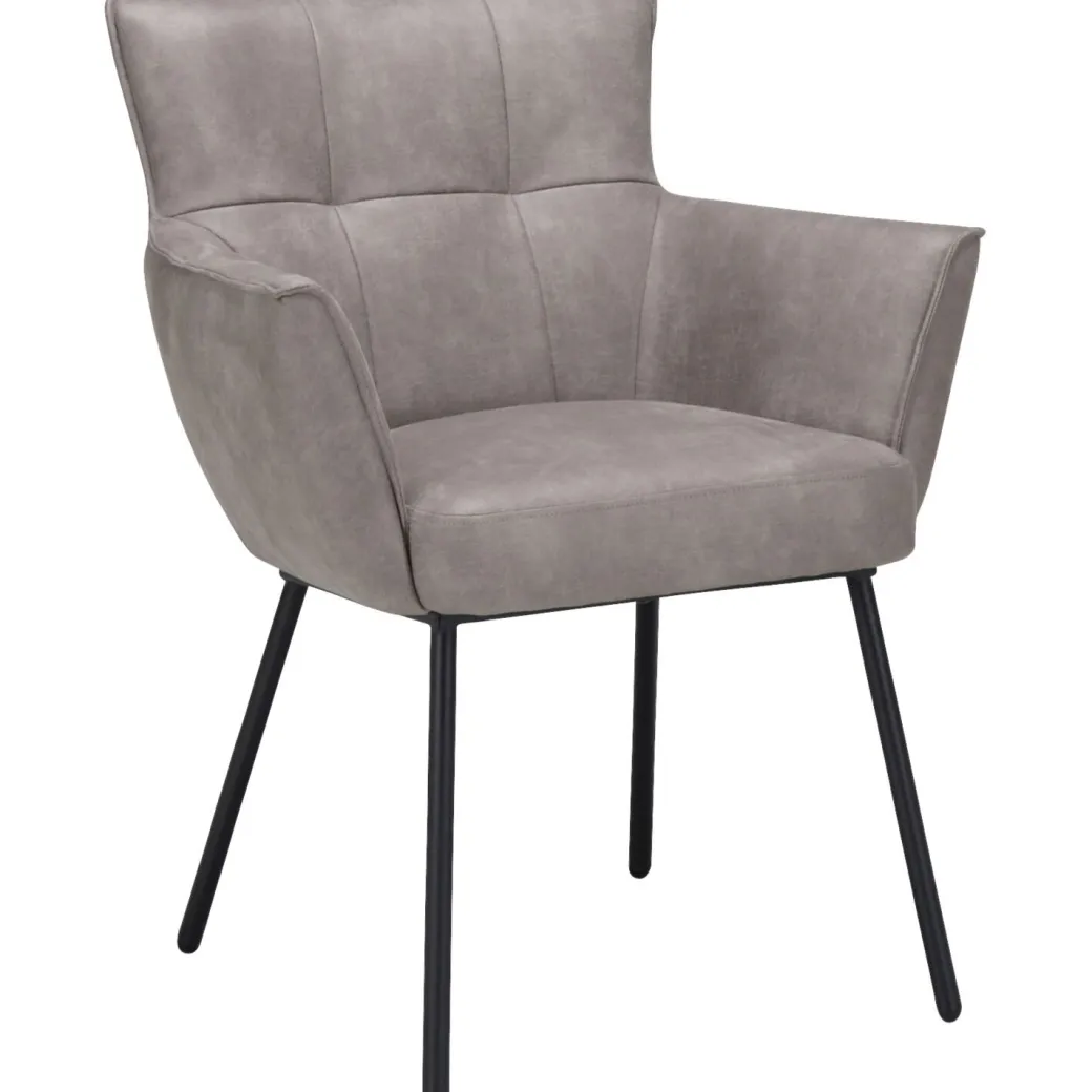 Online Pronto Wonen Eetkamerstoel Novile microleder beige