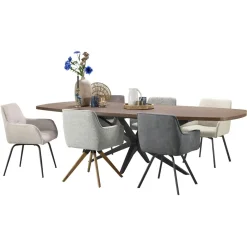 Clearance Pronto Wonen Eetkamerstoel Turelli antraciet