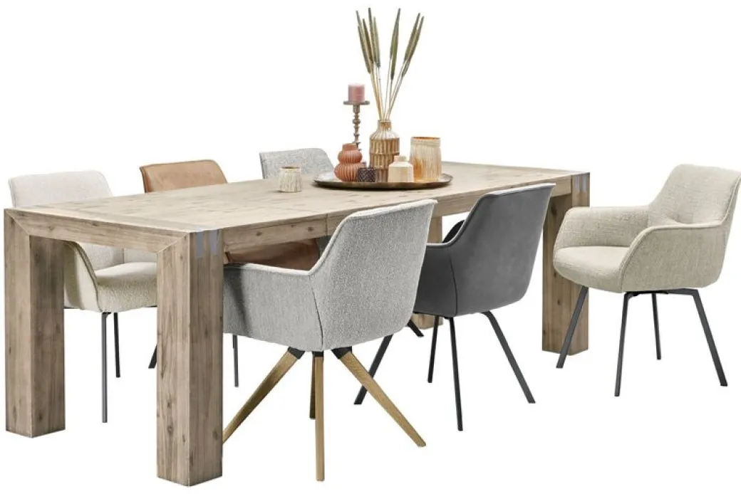 Sale Pronto Wonen Eetkamerstoel Turelli draaibaar beige