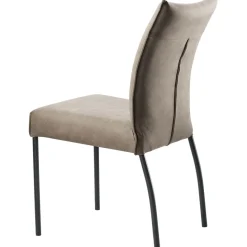 Hot Pronto Wonen Eetkamerstoel Vitale microvezel taupe