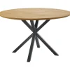 Outlet Pronto Wonen Eettafel Aska teak 150 cm rond naturel brushed