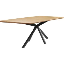 Discount Pronto Wonen Eettafel Belvio 180x95 cm rechthoekig light oak