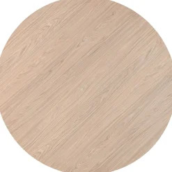 Outlet Pronto Wonen Eettafel Mascaro 120 cm rond misty oak