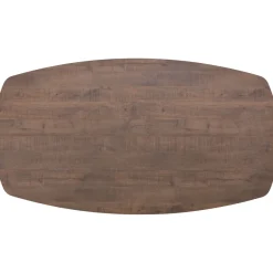 Discount Pronto Wonen Eettafel Mascaro 250x128 cm Deens ovaal dark mango