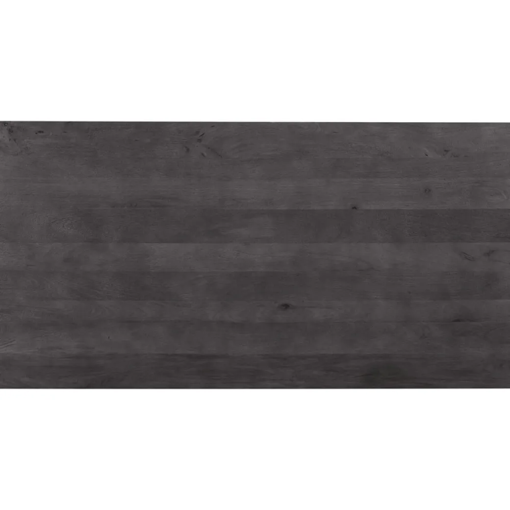 Discount Pronto Wonen Eettafel Piastra 190x95 cm rechthoekig zwart