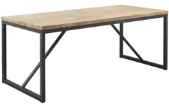 Pronto Wonen Eettafel Ricardi 220x100 cm rechthoekig mango