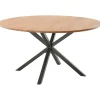 Outlet Pronto Wonen Eettafel Romaro teakhout 130 cm rond mix rough