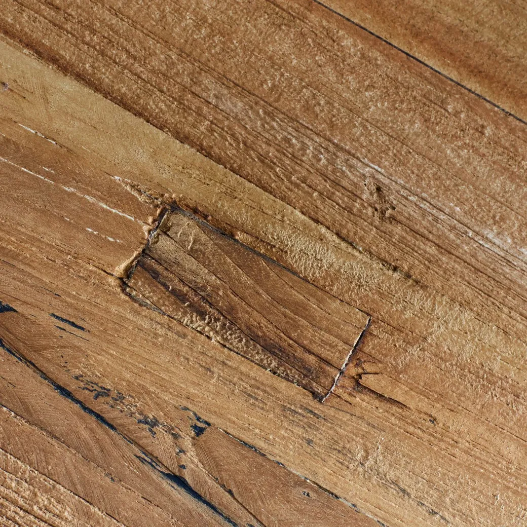 Best Pronto Wonen Eettafel Romaro teakhout 240x120 cm ovaal mix rough