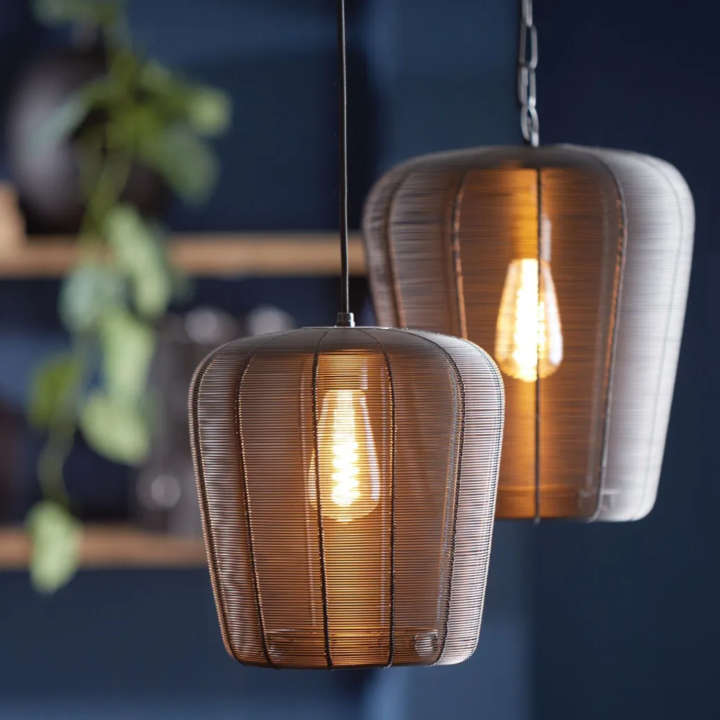 Sale Pronto Wonen Hanglamp Barzio mat zwart rond 31cm 1-lichts