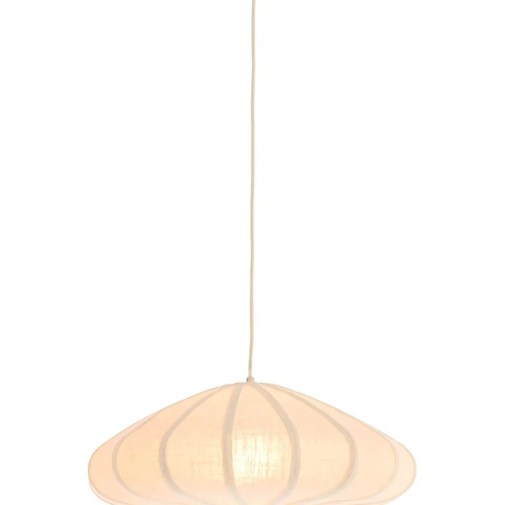 Best Pronto Wonen Hanglamp Cantilupo S wit linnen 1-lichts