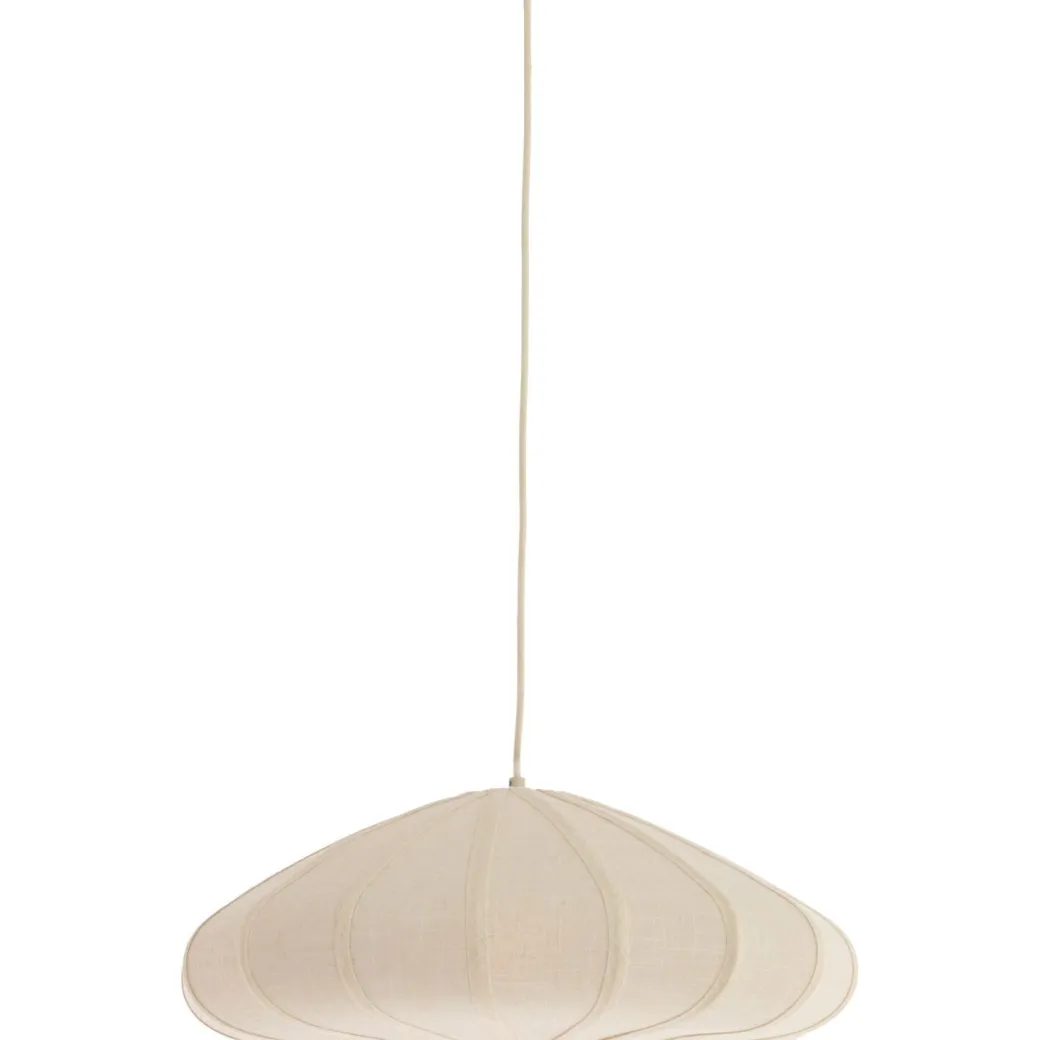 Best Pronto Wonen Hanglamp Cantilupo S wit linnen 1-lichts