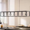 Pronto Wonen Hanglamp Tiamo zwart staal 7-lichts