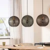 Clearance Pronto Wonen Hanglamp Tossica Ø 30 cm zwart staal 3-lichts