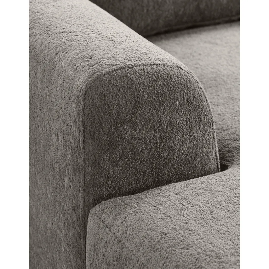 Outlet Pronto Wonen Hoekbank Aziri pocket visco zitting excellent rug taupe