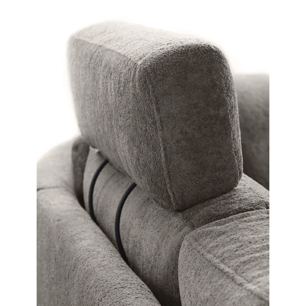 Outlet Pronto Wonen Hoekbank Aziri pocket visco zitting excellent rug taupe