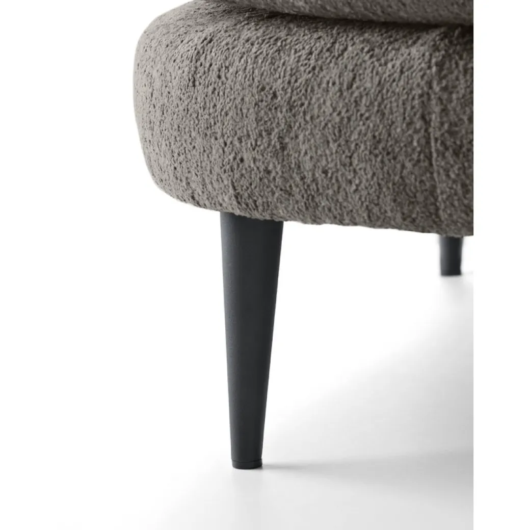 Outlet Pronto Wonen Hoekbank Aziri pocket visco zitting taupe
