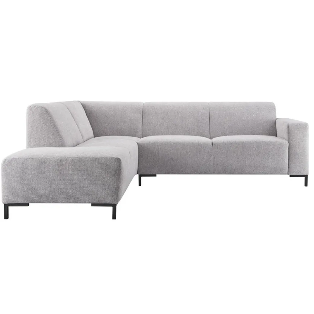 New Pronto Wonen Hoekbank links Alpa HR zitting grijs