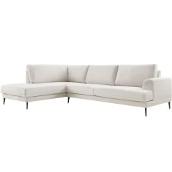 Outlet Pronto Wonen Hoekbank links Ansio HR-visco zitting beige