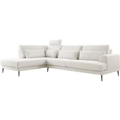 Outlet Pronto Wonen Hoekbank links Ansio HR-visco zitting beige