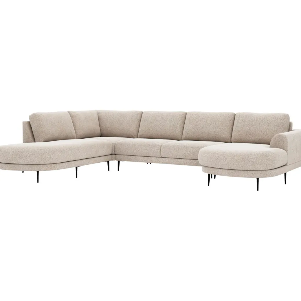 Outlet Pronto Wonen Hoekbank links Aziri ecru supreme comfort