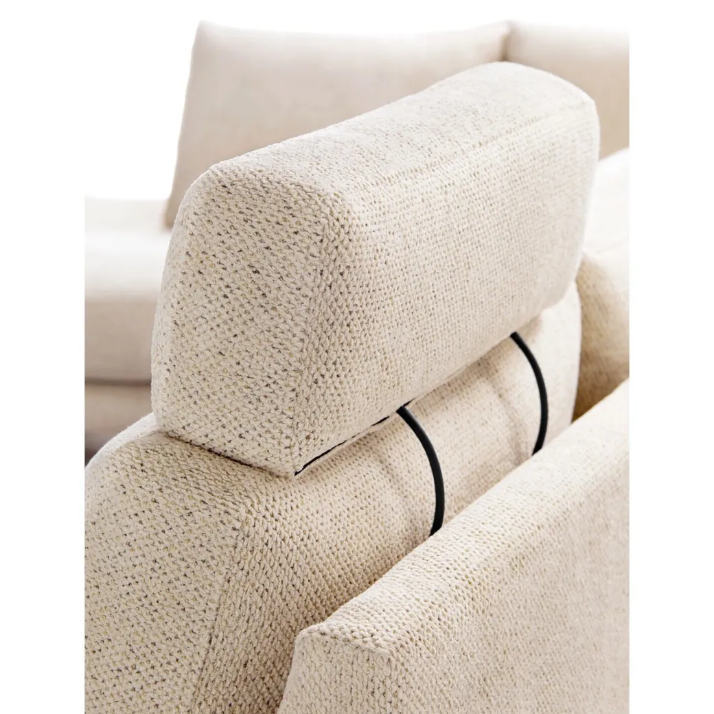Outlet Pronto Wonen Hoekbank links Aziri ecru supreme comfort