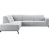 New Pronto Wonen Hoekbank links Bellanti lichtgrijs basic comfort