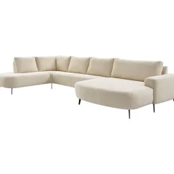 Online Pronto Wonen Hoekbank links Davanti HR-zitting beige