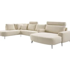 Online Pronto Wonen Hoekbank links Davanti HR-zitting beige