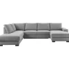 Clearance Pronto Wonen Hoekbank links Florance polyether grijs