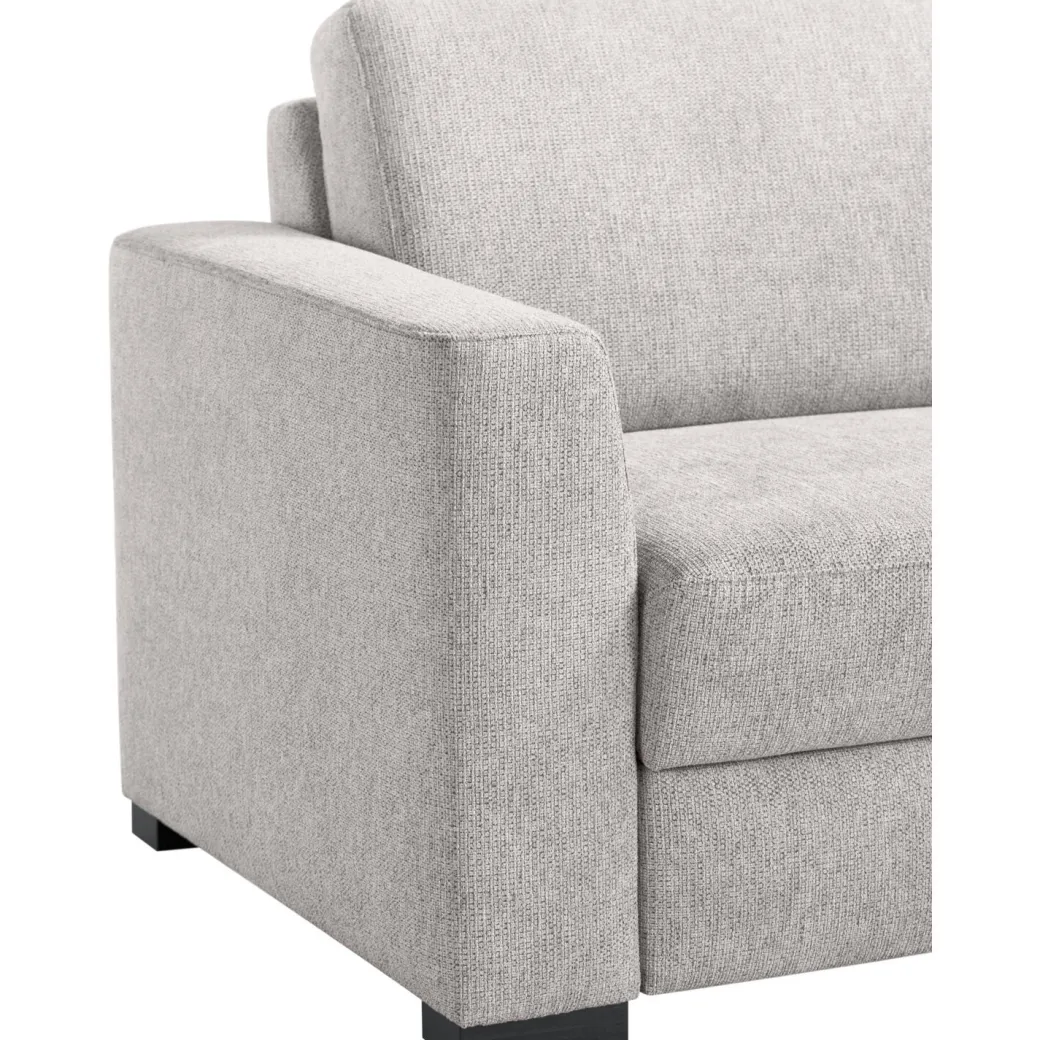 Online Pronto Wonen Hoekbank links Muscolo grijs relaxfunctie premium comfort