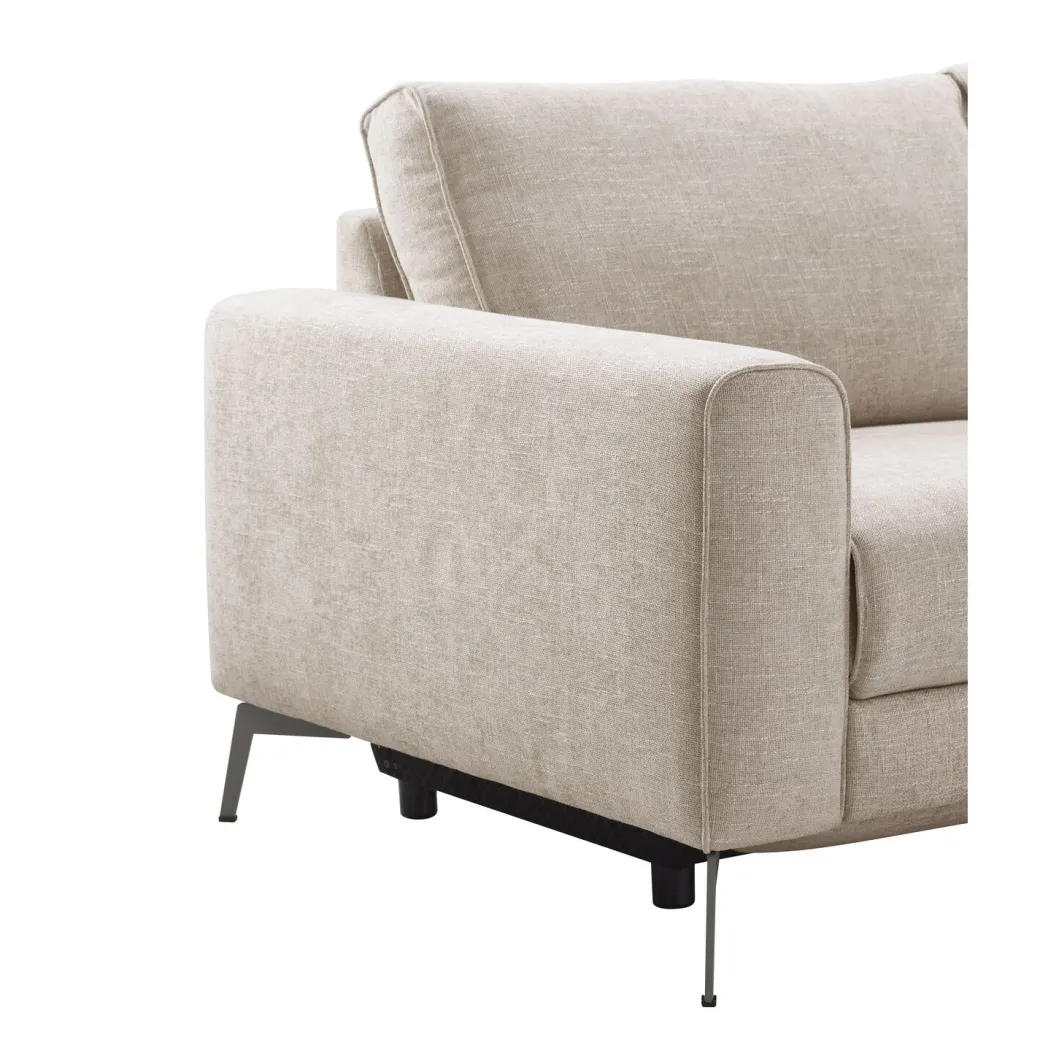 Hot Pronto Wonen Hoekbank Linoza naturel relaxfunctie links premium comfort