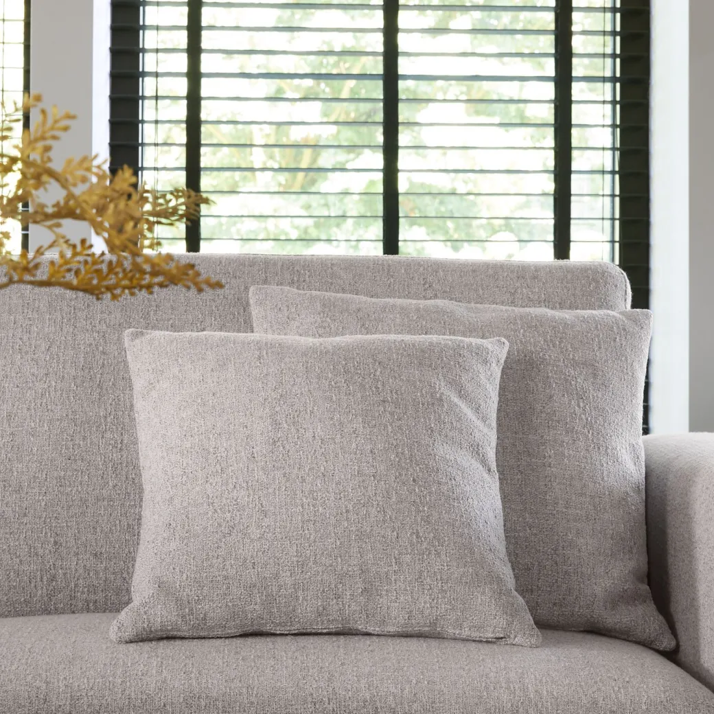 Discount Pronto Wonen Hoekbank Moscato bonell HR-schuim zitting lichtgrijs