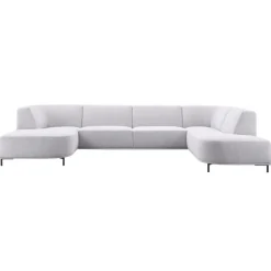 Outlet Pronto Wonen Hoekbank Pantini lichtgrijs