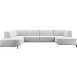 Outlet Pronto Wonen Hoekbank Pantini lichtgrijs