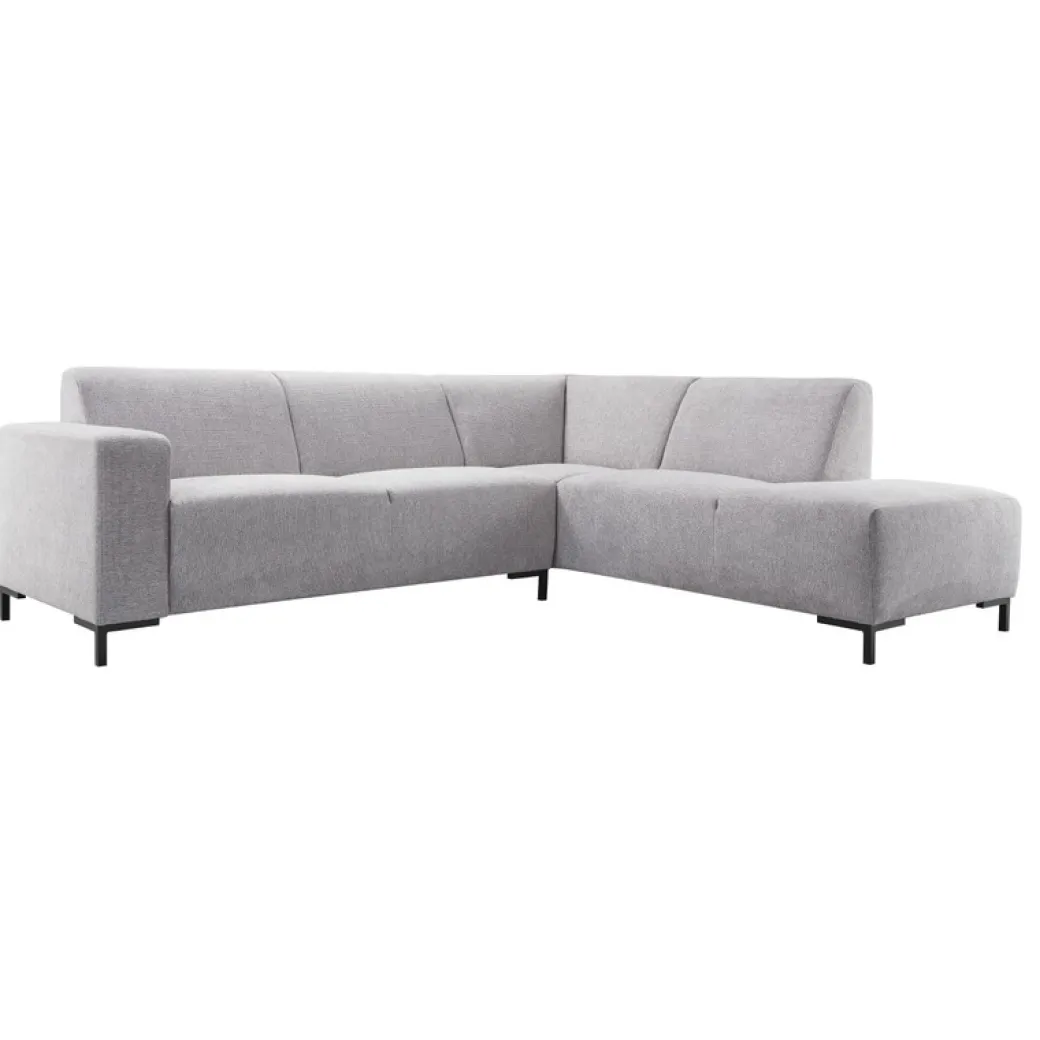 Online Pronto Wonen Hoekbank rechts Alpa grijs