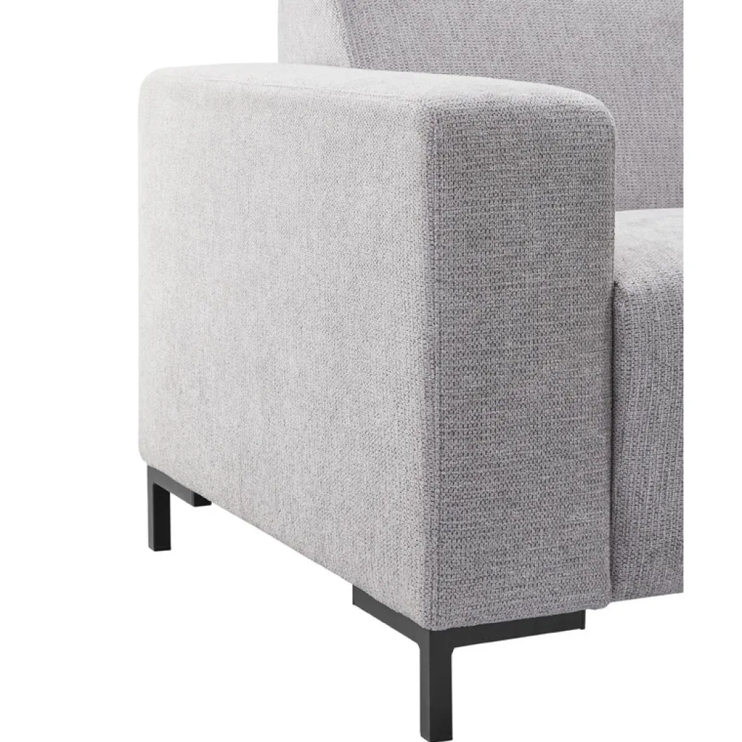 Online Pronto Wonen Hoekbank rechts Alpa grijs