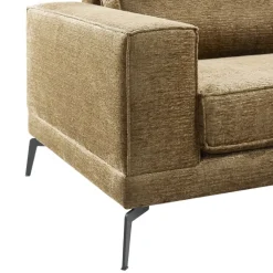 Discount Pronto Wonen Hoekbank rechts Andelo pocket/visco zitting bruin