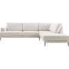 Pronto Wonen Hoekbank rechts Ansio HR-visco zitting beige