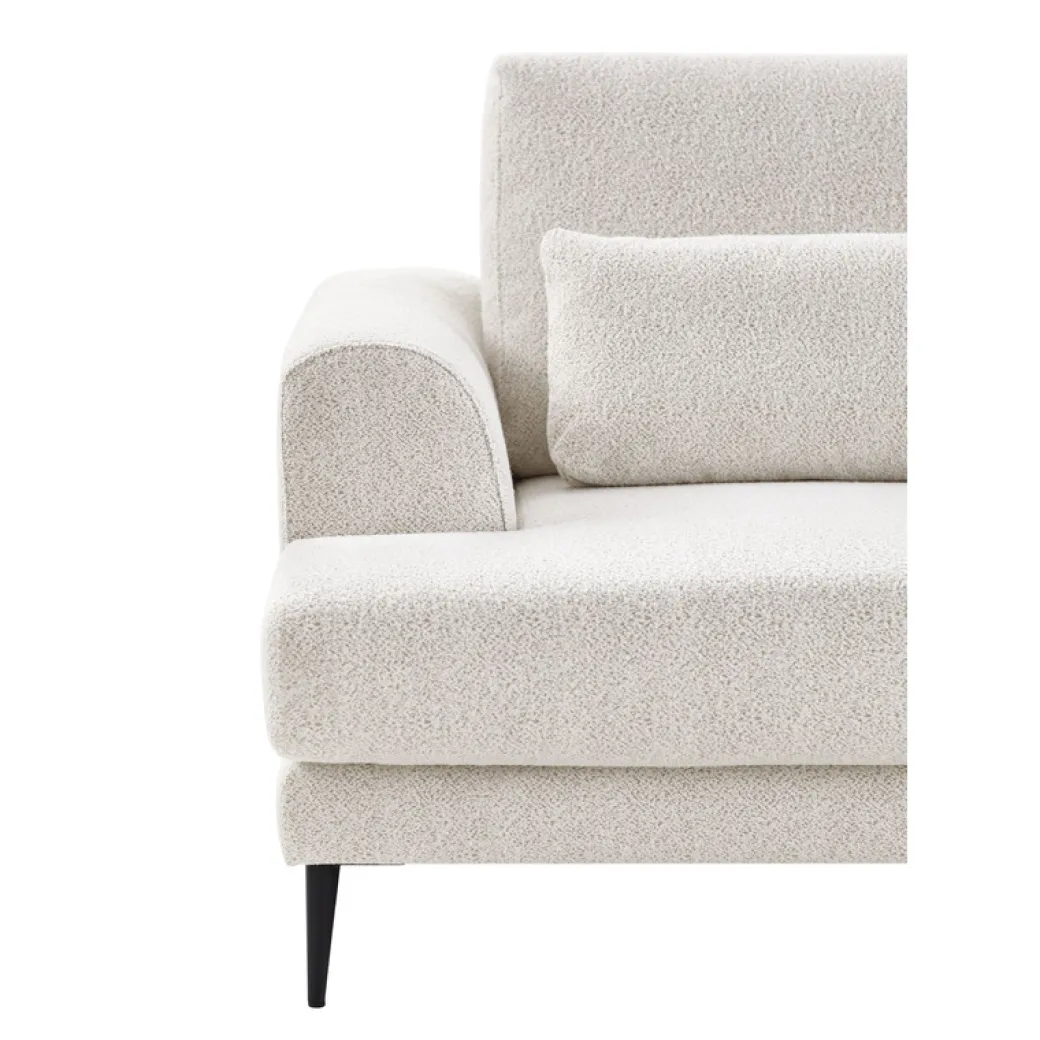 Pronto Wonen Hoekbank rechts Ansio HR-visco zitting beige